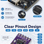 CH340N /CH9340C USB 2.0 To TTL Module Alternative CP2104 CP2102 PL-2303HX HT42B534 FT232RL CH340E Supprt linux/mac/windows OTG