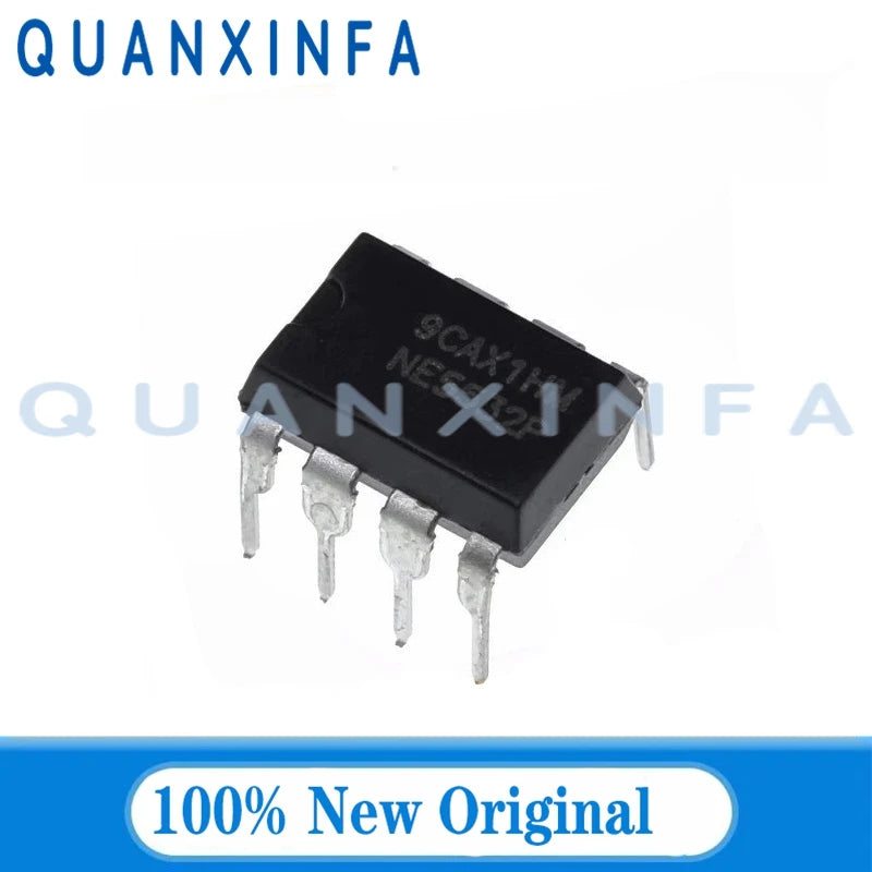 10PCS NE5532P NE5534P DIP8 NE5532 NE5534 Low-noise Dual-channel Operational Amplifier IC Chips