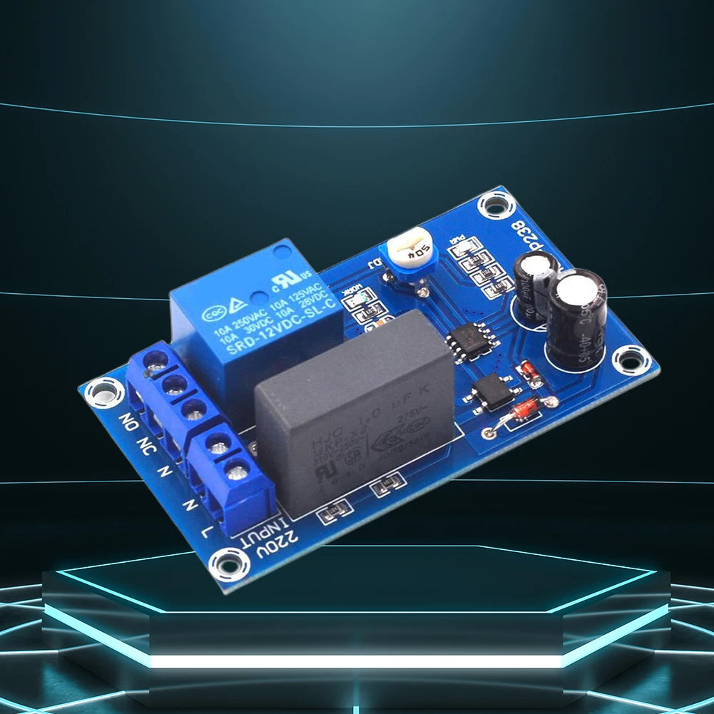 Time Delay Relay Module Adjustable Switch Relay Module 220V Dropping Resistor Accessories for Corridor Staircase Light