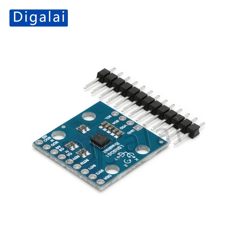 LSM9DS1 9-axis electronic compass, magnetometer, accelerometer, gyroscope, high-precision sensor module