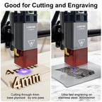 LASER TREE 20W Laser Module 450nm 40W TTL Blue Light Laser Engraver Head for Laser Engraving Cutting Machine Wood Working Tools