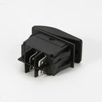 ABILKEEN KCD2 Rocker Marine Switch DC12-24V ON-OFF Latching Toggle Rocker Push Button with LED Illuminate 4-Pin Terminal