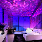 RGB Projection Night Lights Aurora Starry Northern Light Projector Atmosphere Lamp USB Plug Remote Control for Room Party Decor