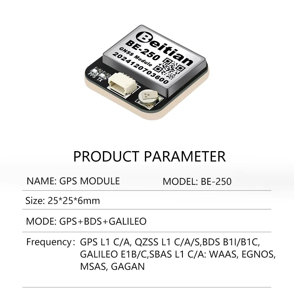 BK Series GNSS GPS Module M9140 Chip High Precision Navigation Receiver Sensor Compatible with Arduino RPI Drone Flight DIY
