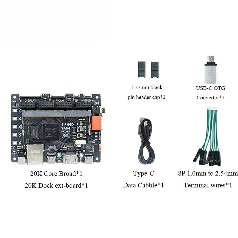 Sipeed Tang Primer 20K High Cloud FPGA Core Board Learning Board Verification Board Expanded Edition