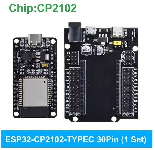 ESP-WROOM-32 Microcontroller Development Board ESP32 Expansion Breakout Board GPIO 1 into 2 for 38PIN Narrow Version