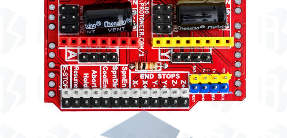 New CNC Shield V4 shield v3  Engraving Machine / 3D Printer / A4988 Driver Expansion Board for arduino Diy Kit