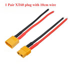 XT60 Male Female Bullet Connectors Plug Adapter With 14 AWG Silicon Wire For ESC Lipo Battery Extension Quadcopter Multicopter