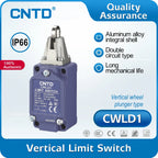 CNTD CWLD1 Vertical Limit Switch 10A 380VAC IP66 DPDT Za Double-Break Vertical Roller Plunger Industrial