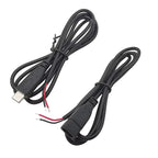 1/3/5Pcs 2 Wire 4 Wire  Type C USB Male Female Power Supply Cable Welding Connector USB-C Cable Extension DIY Repair 0.3M 1M 2M