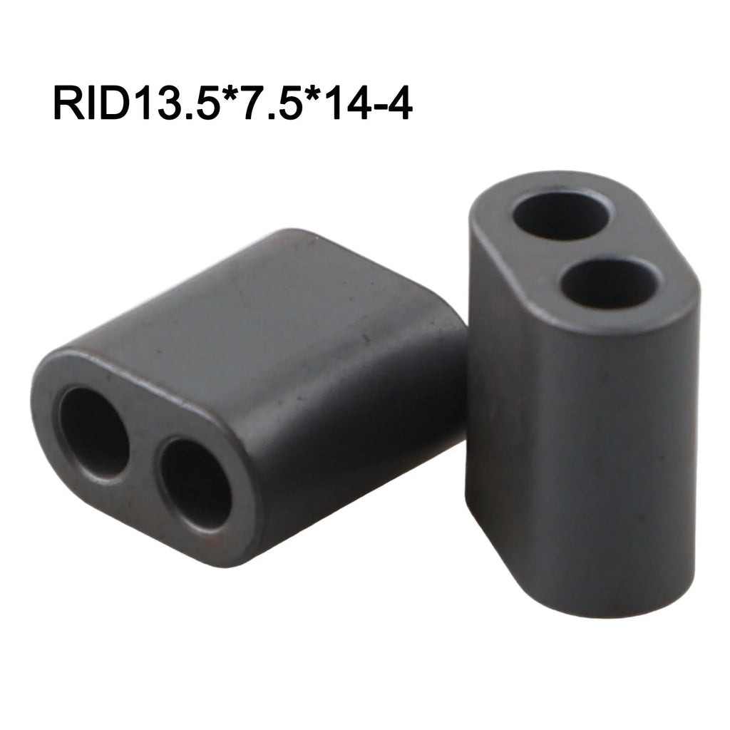  10x/Toroids Ferrite Core Magnetic Ring Bead For Radio Frequency RF RFC/ Accessories Double-Hole Magnetic Ring