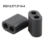  10x/Toroids Ferrite Core Magnetic Ring Bead For Radio Frequency RF RFC/ Accessories Double-Hole Magnetic Ring