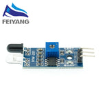 100PCS IR Infrared Obstacle Avoidance Sensor Module Smart Car Robot 3-wire Reflective Photoelectric