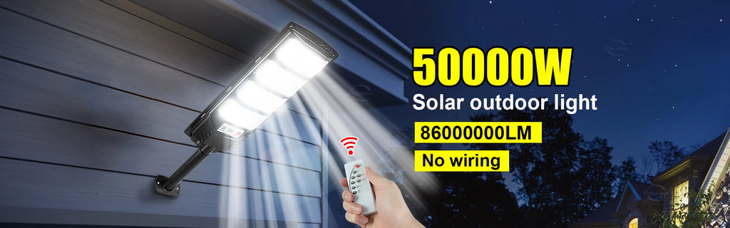 NEW 86000000LM 50000W/20000W Solar Lights Outdoor Waterproof Street Lamp Floodlight With Motion Sensor Garden Wall Yard Light