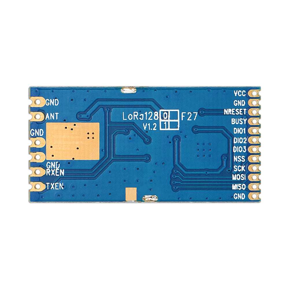 2pcs/lot FCC / CE Certified LoRa1280F27 - 500mW Long Range 2.4G LoRa Module SX1280 Chip 2.4GHz RF Wireless Transceiver