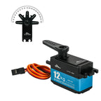 12KG TD-9412MG High Torque Full Metal Digital Servo Carbon Brush Motor 180/270/360 Degree Short Model for 1:10 1:8 RC Car Robot