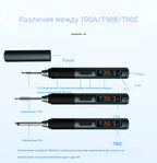 ALIENTEK T90 Soldering Iron PD3.1 140W Adjustable Temperature 80-450℃ Precision Welding Solder Kit T245 T210 Welding Tool