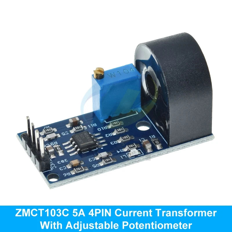 1/3PCS ZMCT103C 5A Range Single Phase AC Active Output Onboard Precision Micro Current Transformer Module Current Sensor