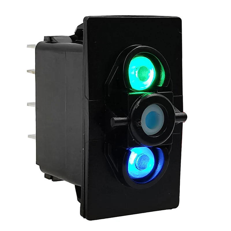 12V-24V Car Boat Led Switch Base ON OFF / ON OFF ON / Momentary for Carling ARB 4x4 Contura Rocker Switch Assembly- Base Only