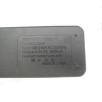 18650 Battery Charger EU Plug 2 Slots Smart Fast Charger 18650 Lithium Rechargeable Battery Charging Device DC4.2V 1A