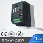 RS485 VFD 220V or 380V 3 Phase Output Frequency Inverter 0.75/1.5/2.2/4/5.5/7.5KW Converter Variator Drive for Motor Pump Speed
