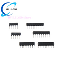 20pcs Resistor Network A05 A06 A07 A08 A10 A09-103G 10K 100K 1K 4K7 470R 330R 220R 100R Ohm DIP 9pin 10pin 7pin 5pin