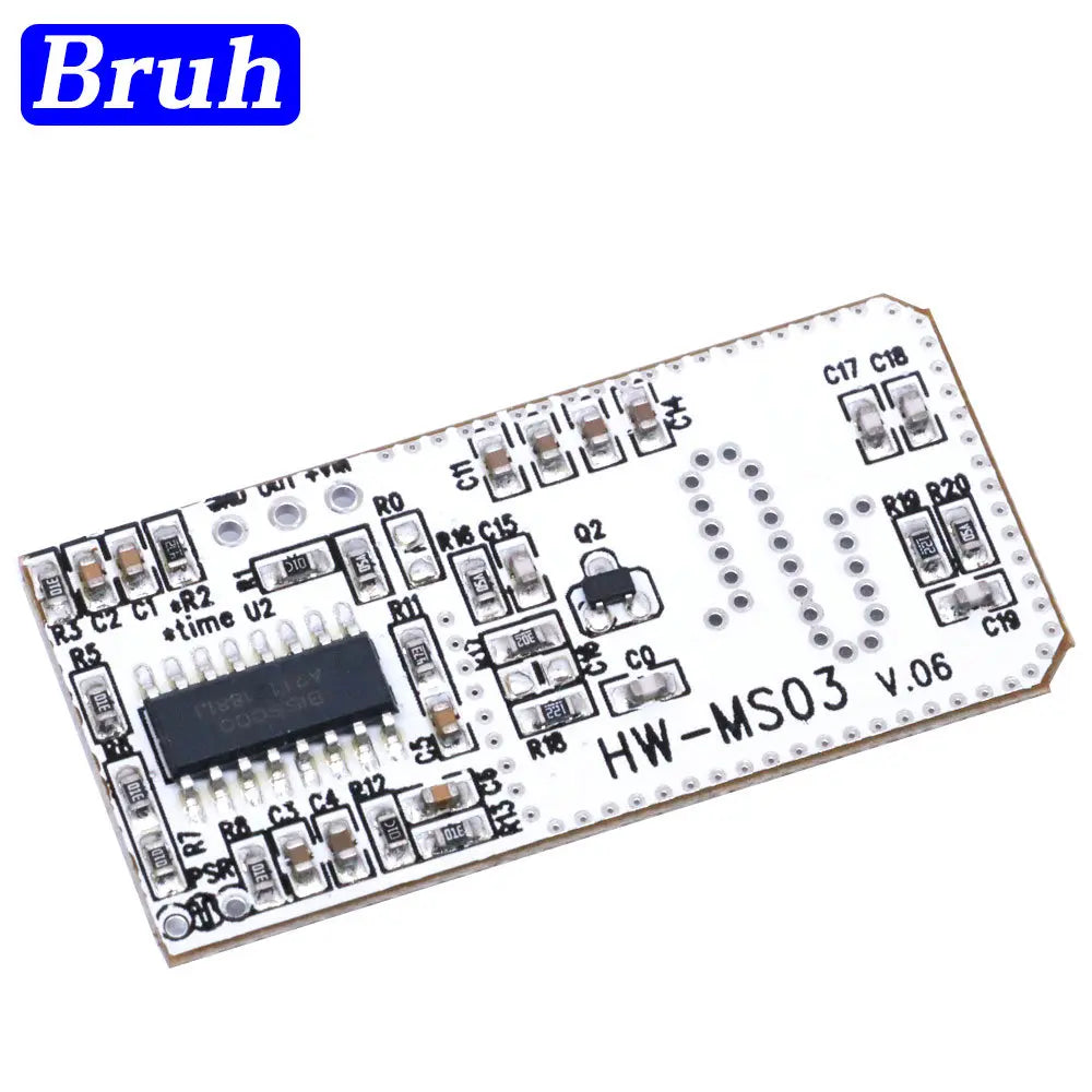 HW-MS03 Performance Motion Sensor Module Radar Motion Sensor 2.4GHz to 5.8GHz Microwave Radar Sensor Module for Arduino