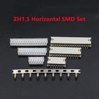 5sets GH1.25 SH1.0 JST1.25 PH2.0 XH2.54 SH/JST/ZH/PH/XH Horizontal / Vertical SMD Pin Header + Housing + Terminal Set 2.54mm