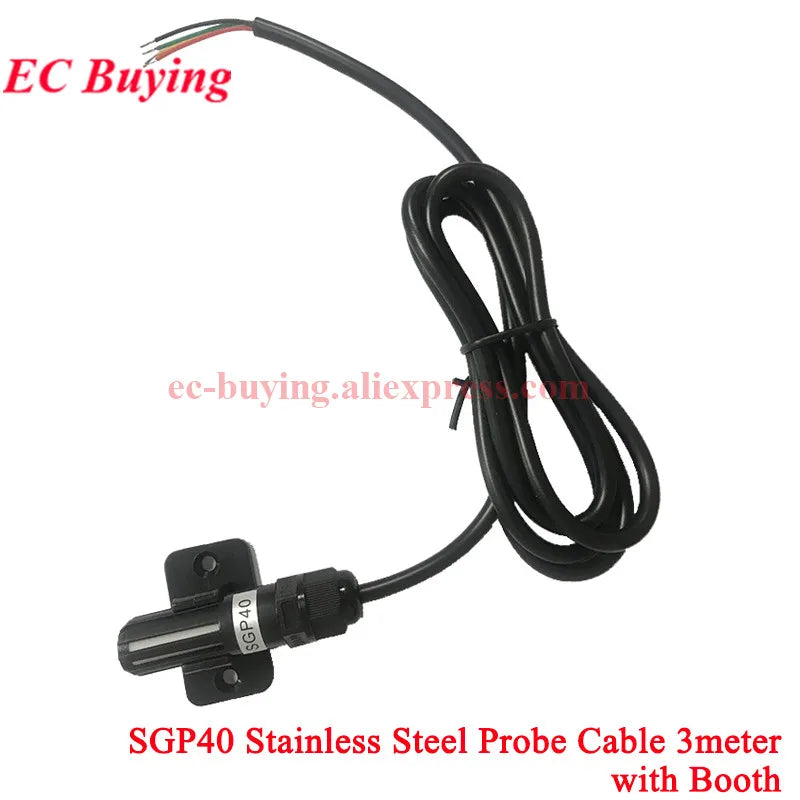 DS18B20 LM35DZ BMP180 BMP280 BME280 BMP180 BME680 BME688 SGP30 SGP40 Waterproof Thread Temperature Probe Sensor Stainless Steel