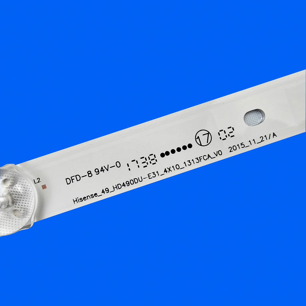 LED Backlight strip for H49MEC3050 LED49EC350A LED49EC520UA LED49K300U LED49K3100A NS-49D420NA18 NS-49DR420NA18 49_HD490DF-B71