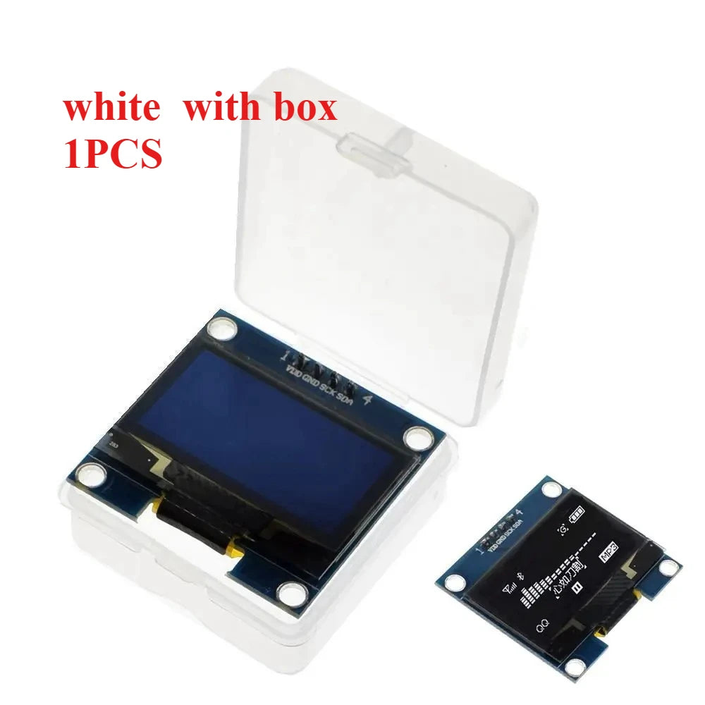 1-3pcs 1.3 Inch OLED Module White Color 128X64 OLED LCD LED Display Module 1.3 IIC I2C SPI Communicate for arduino Diy Kit