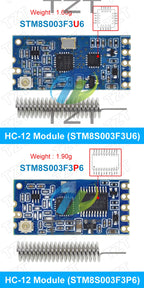 1/3pcs TZT 433Mhz HC-12 SI4463/4438 Wireless Serial Port Module 1000m Replace Bluetooth NEW