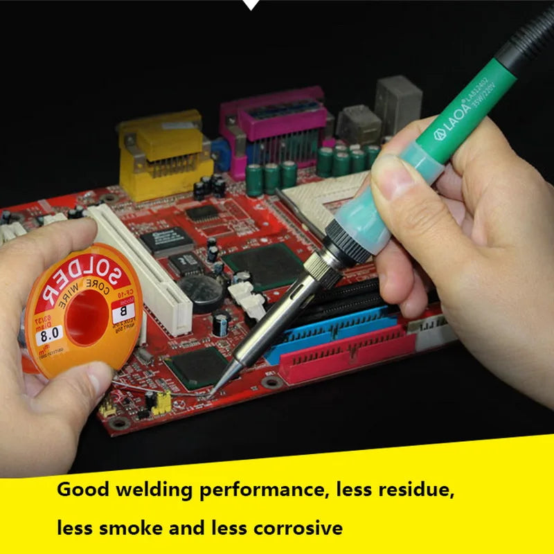 JINHU 50g/100g CF-10 Solder Wire Tin 0.5/0.6/0.8/1.0/1.2/1.5/2.0mm Roll Clean Rosin Welding Core Soldering Wire Flux Reel Tube