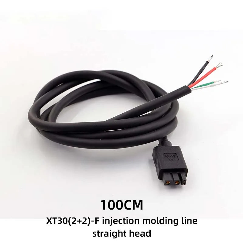 1PCS  Amass XT30 (2+2) Female Connector with Signal Pins, XT30F 4 Pin Plug with Silicone Wire for Robotics, FPV Drone, CAN Bus