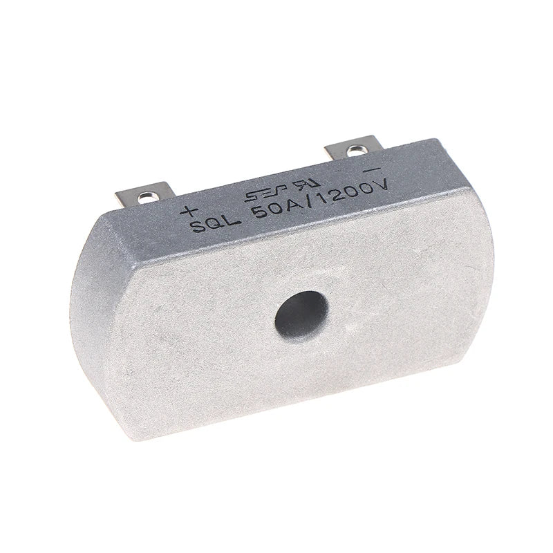 50A 1200V Aluminum Metal Case 3 Phase Diode Bridge Rectifier 50Amp SQL50A Bridge Rectifier Diode Module Electronic Components