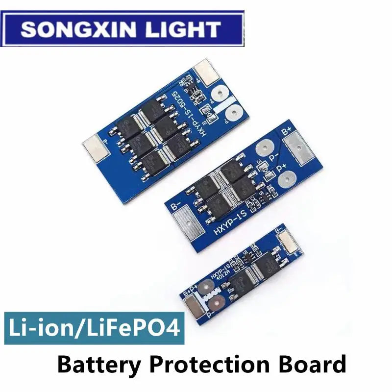 BMS 1S 12A 16A 24A 3.7V LiFePO4 Lithium Battery Protection Board 18650 4.2V Charging Voltage/Short Circuit/Overcharge Prevention
