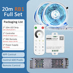 Sequential Led Strip 24v 10M 15M 20M 2835 WS2811 Horse Running LED Ribbon Flowing Water Tape Light with SP636E RF APP Controller
