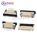 10PCS 1.0mm Upper / Lower Contact 4Pin - 30Pin FPC FFC Flat Cable Connector Socket 4P 5P 6P 7P 8P 9P 10P 12P 14P 16P 20P 28P 30P