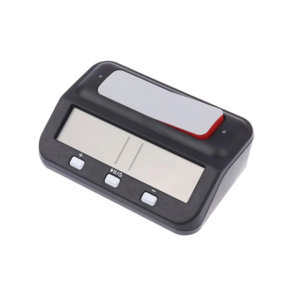 HQT101 Digital Chess Timer Count Down Up Chess Clock Professional Memory Function Chess Timer for Game Competitions