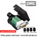 1/3/5PCS DB9 RS232 Connector D-SUB 9 Pin Male Female Plug RS485 Breakout Terminals 21-24 AWG Wire Solderless Connectors