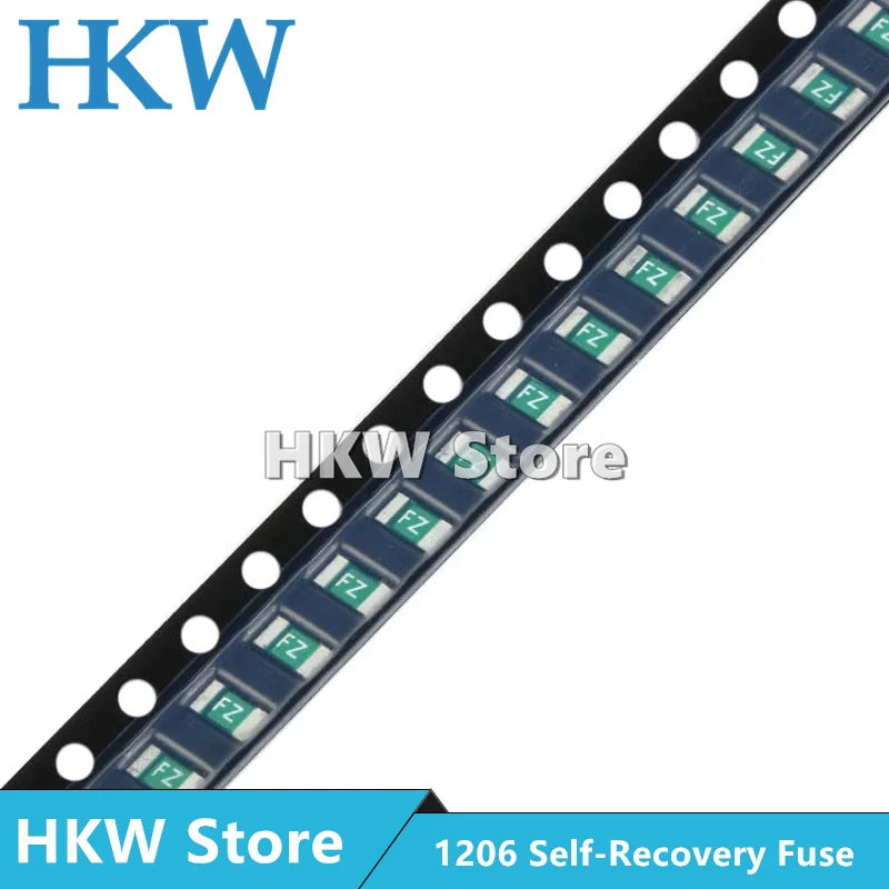 10pcs A One Time Positive Disconnect SMD Fuse 1206 3216 1.5A Fast Acting NEW