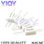 10PCS 5W 5% Cement Resistor Power Resistance 0.1R-100K 0R47 1K 10K 1R 5R 5R1 4.3R 4.7R 5R 5.1R 43R 68K 51R 470R 510R 100K ohm