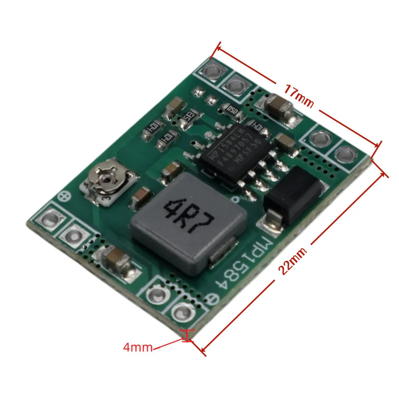MP1584EN DC-DC Step Down Module 3A Adjustable Buck Converter Ultra-Small Size for Arduino Replace LM2596 0.8-20V 3.3V 5V 9V 12V