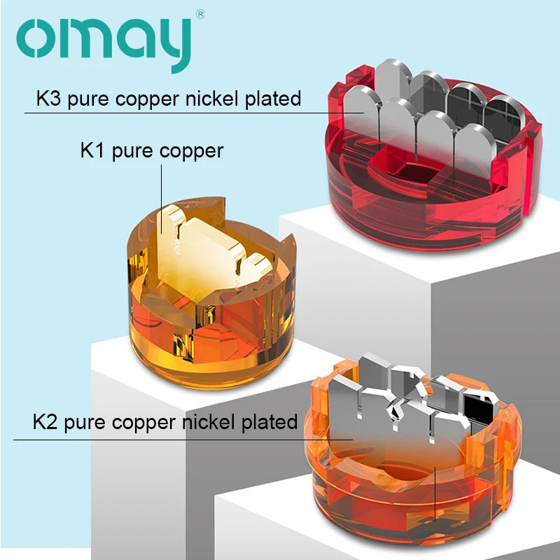 K1 K2 K3 Connector Crimp Connection RJ45 RJ11 Waterproof Wiring Ethernet Telephone Cable Cord Network Terminals 500/1000pcs