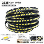 SAMIROB 100pcs High Brightness SMD LED 3V 6V 9V 18V 36V 2835 1W 0.5W 0.2W White 150MA/100MA/30MA/60MA/80MA 6000-6500K
