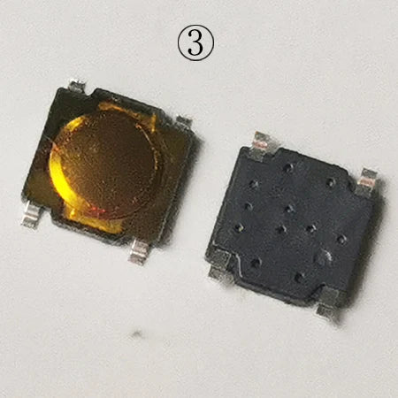 50pcs 4.8x4.8/4.5x4.5Super Tiny Momentary Push Button 12V Tactile Button Reset Button Switch 4Pin SMD Phone Screen Toy Use
