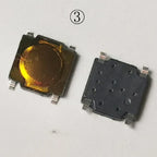 50pcs 4.8x4.8/4.5x4.5Super Tiny Momentary Push Button 12V Tactile Button Reset Button Switch 4Pin SMD Phone Screen Toy Use
