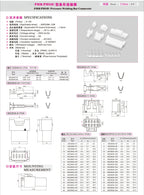 10Sets PHB 2.0mm Double Row with Buckle PHSD 2*2/3/4/5/6/7/8/9/10Pin Air Docking Male Female Housing Wire Terminal Connectors