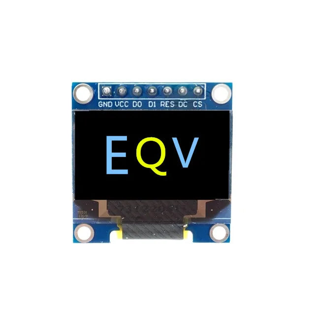 0.96 inch OLED IIC Serial White Display Module 128X64 I2C SSD1306 12864 LCD Screen Board GND VCC SCL SDA 0.96" for Arduino Black