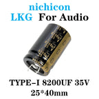 nichicon LKG 25V 35V 50V 63V 100V TYPE Super Through Audio capacitor 1000UF 2200UF 4700UF 6800UF 8200UF 10000UF 12000UF 22000UF
